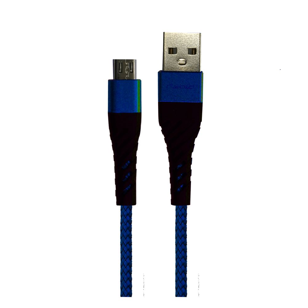 สายชาร์จมือถือ SONAR FLYBIRD Micro USB รุ่น PC-1011 สีน้ำเงิน